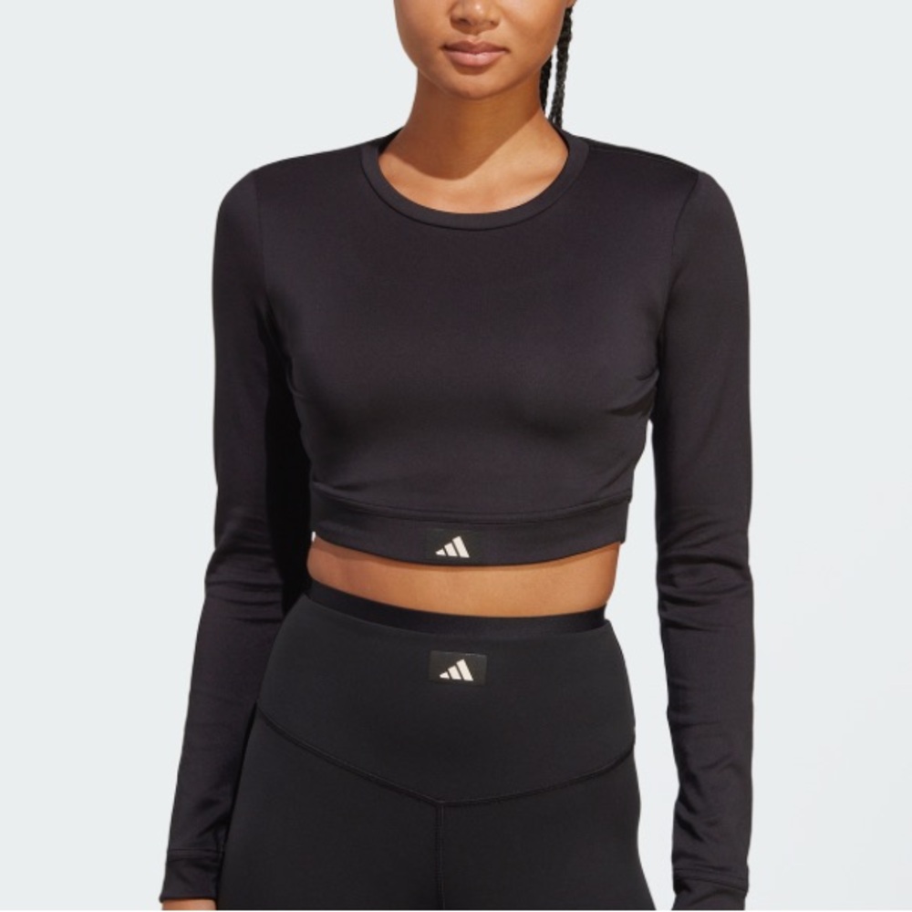 NWT Adidas sports women Jersey court long sleeves - Picture 5 of 5